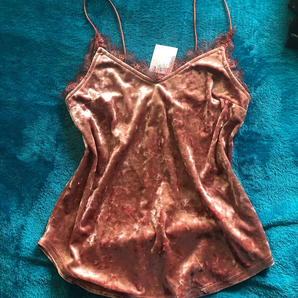 Urban Outfitters Kimchi Blue Velvet Tank
